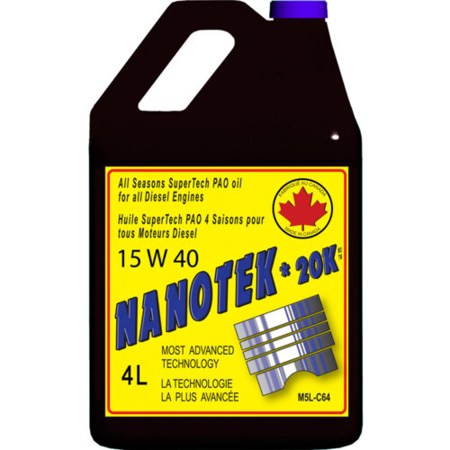 Nanotek*20K 15w40 Synthetic Diesel Engine Oil 4L